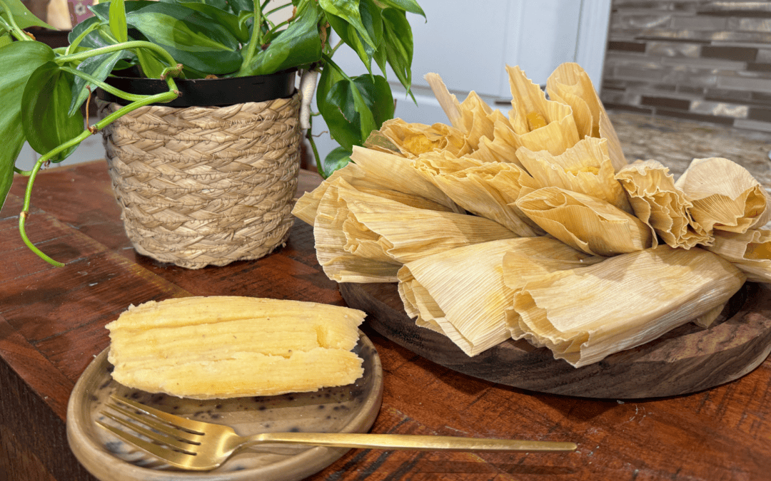 Hominy Tamales with Pineapple